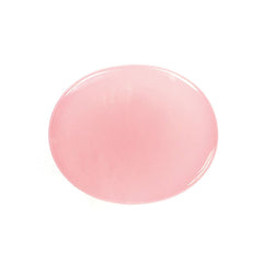 GUAVA QUARTZ PLAIN OVAL CAB 12X10MM 4.74 Cts.