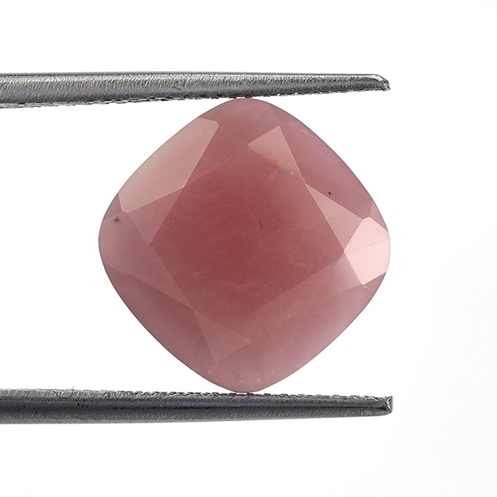 GUAVA QUARTZ CUT CUSHION 12.00X12.00 MM 6.05 Cts.
