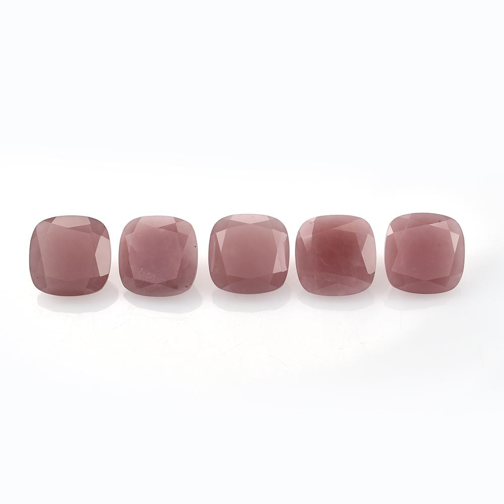 GUAVA QUARTZ CUT CUSHION 12.00X12.00 MM 6.05 Cts.