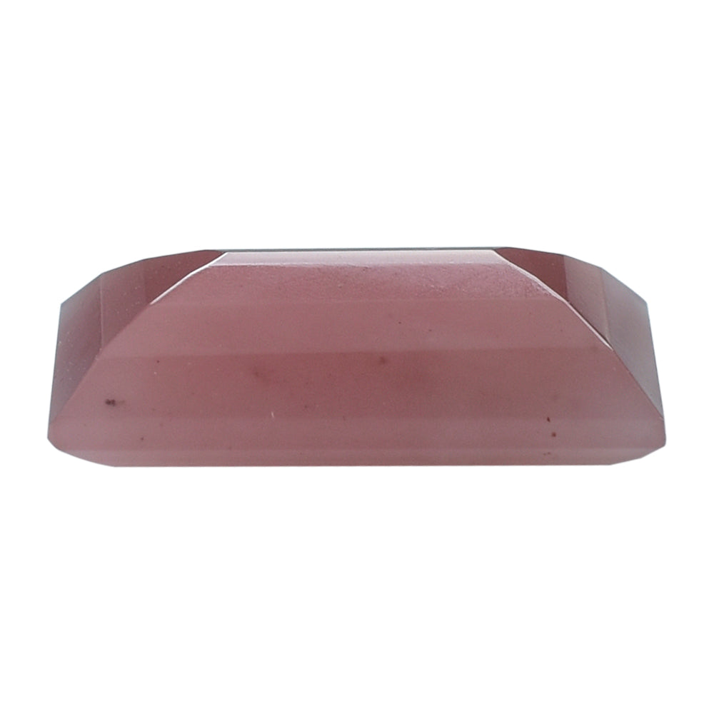 GUAVA QUARTZ BAGUETTE CUT 18X13MM 10.69 Cts.