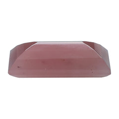 GUAVA QUARTZ BAGUETTE CUT 18X13MM 10.69 Cts.
