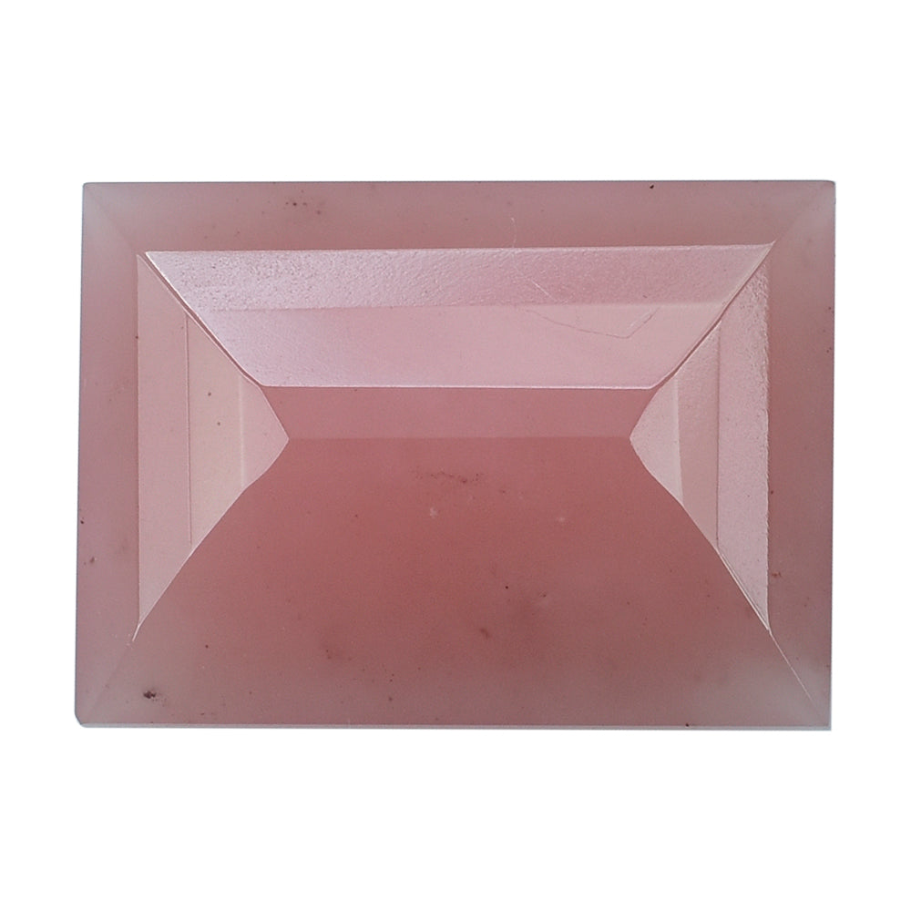 GUAVA QUARTZ BAGUETTE CUT 18X13MM 10.69 Cts.