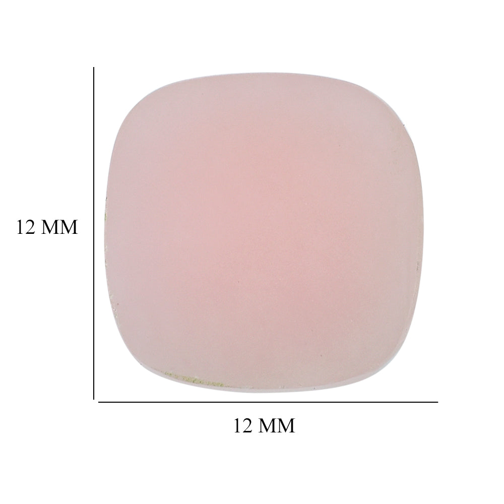 GUAVA QUARTZ CUSHION PLATE 12.00MM  3.63 Cts.