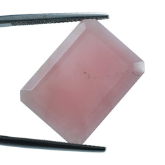 GUAVA QUARTZ CUT OCTAGON 22X16MM 13.76 Cts.