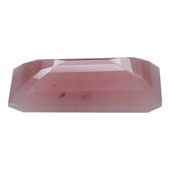 GUAVA QUARTZ CUT OCTAGON 25X18MM 23.90 Cts.