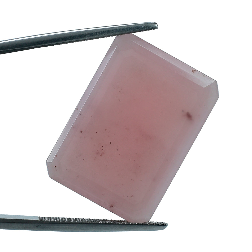 GUAVA QUARTZ CUT OCTAGON 25X18MM 23.90 Cts.