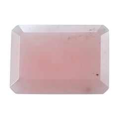 GUAVA QUARTZ CUT (FLAT) OCTAGON 25X18MM 17.87 Cts.