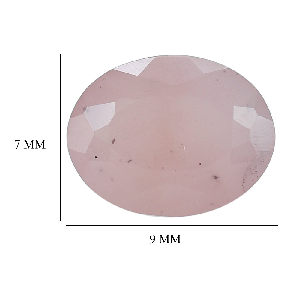 GUAVA QUARTZ CUT OVAL 9X7MM  1.70 Cts.