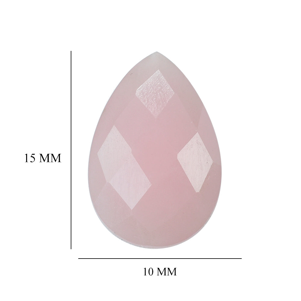 GUAVA QUARTZ BRIOLETTE PEAR 15X10MM 5.22 Cts.