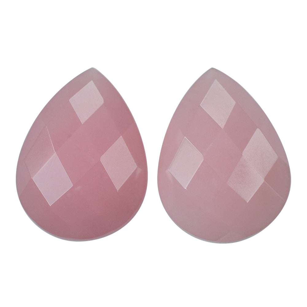 GUAVA QUARTZ BRIOLETTE PEAR 16X12MM 7.38 Cts.