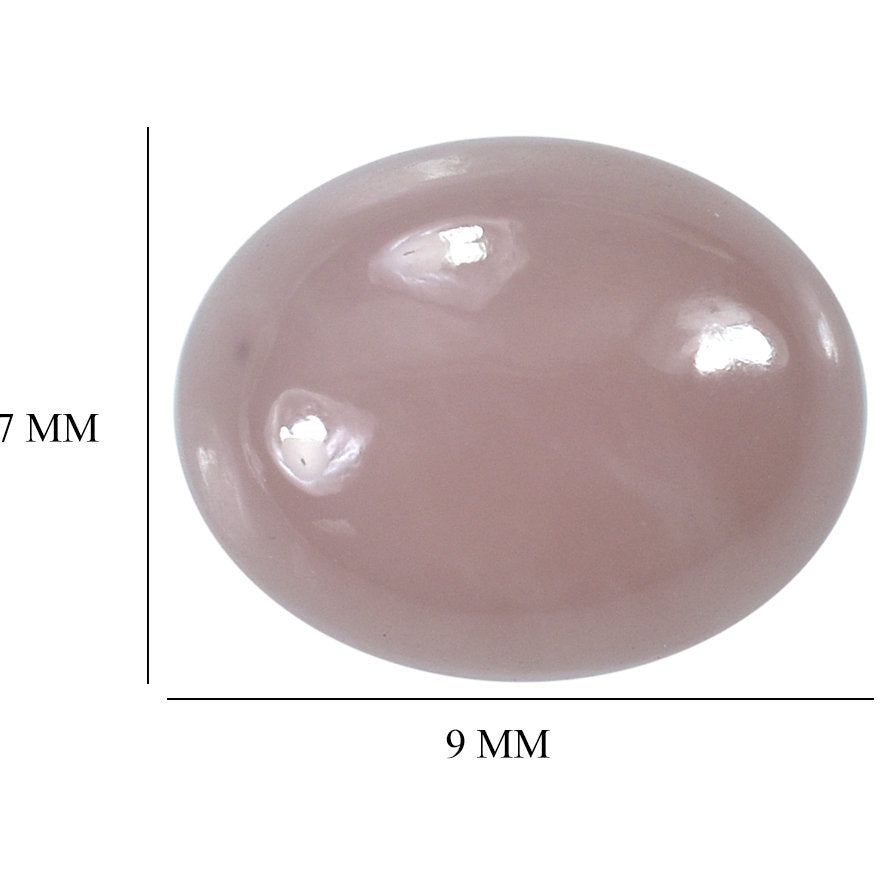 GUAVA QUARTZ OVAL CAB 9X7MM 2.10 Cts.