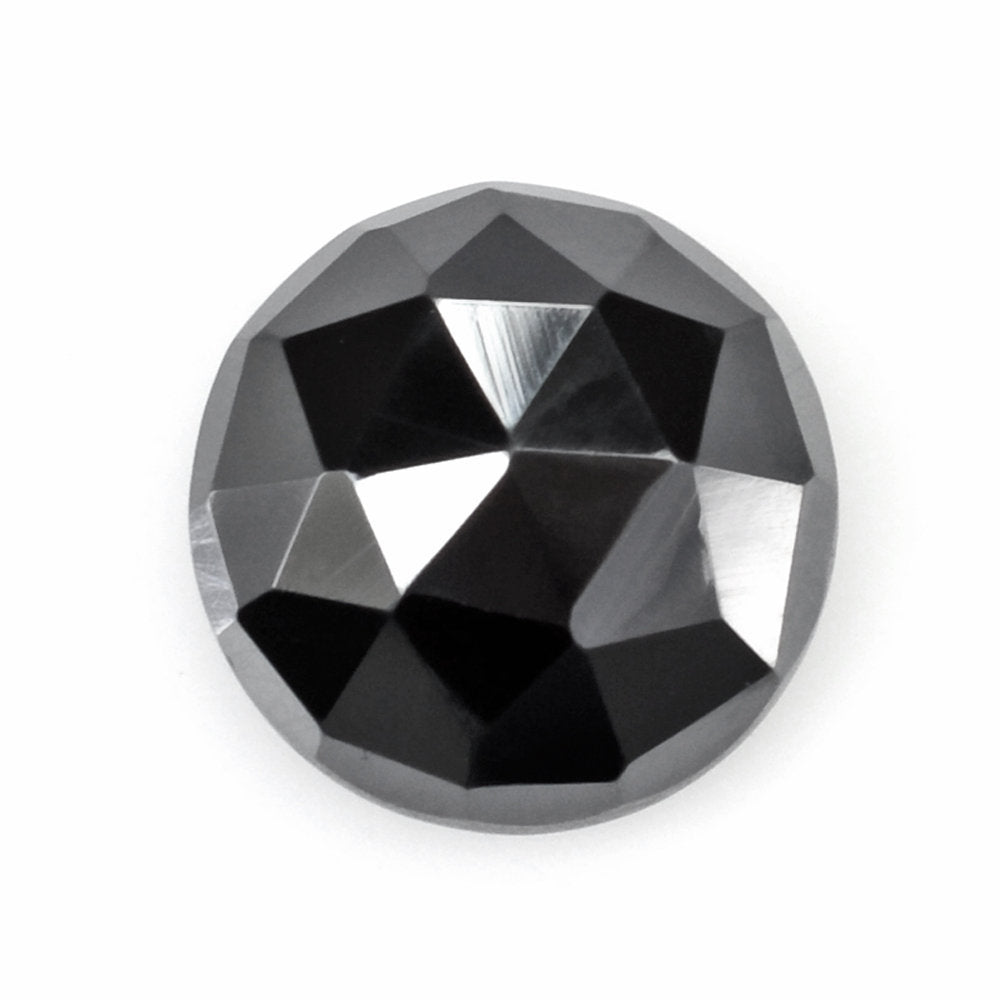 HEMATITE ROSE CUT ROUND CAB 7.50MM 2.83 Cts.