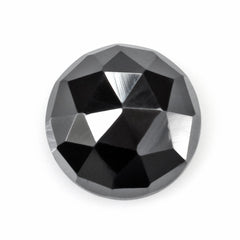 HEMATITE ROSE CUT ROUND CAB 7.50MM 2.83 Cts.