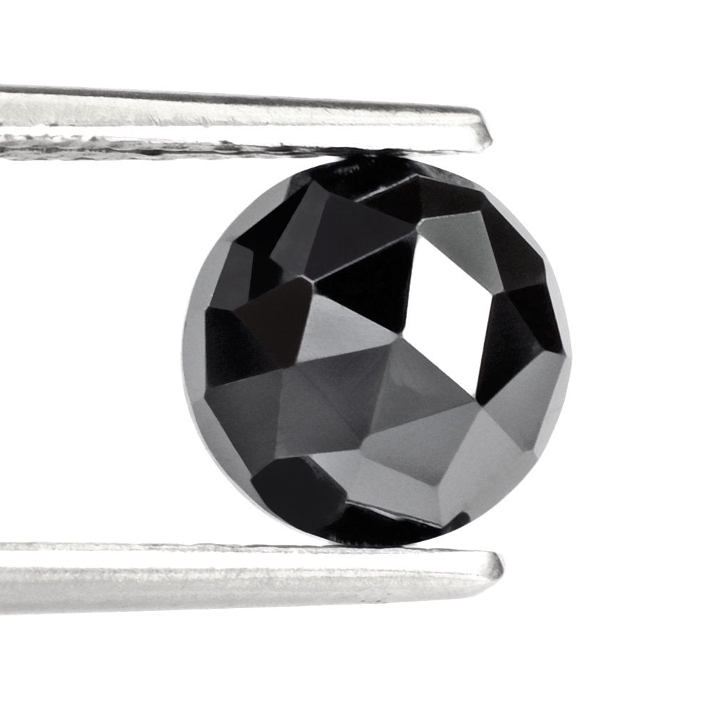 HEMATITE ROSE CUT ROUND CAB 7.50MM 2.83 Cts.