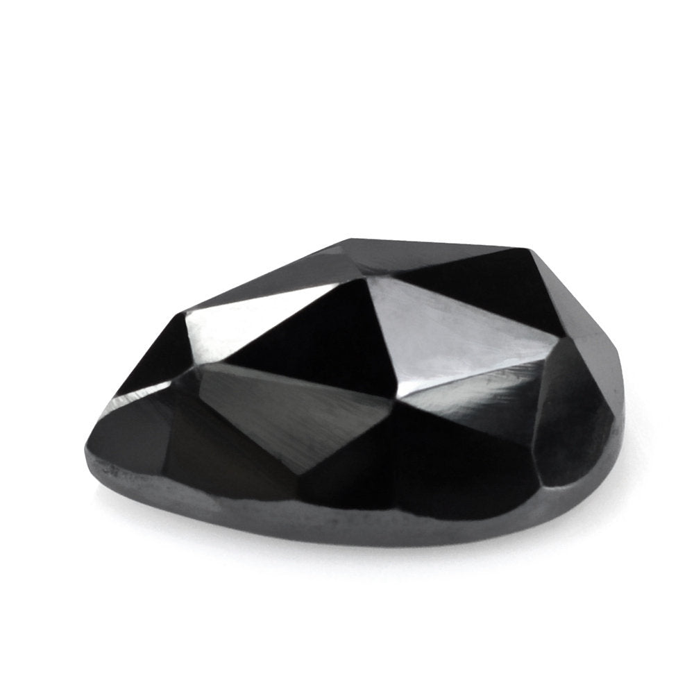 HEMATITE ROSE CUT PEAR CAB 14X10MM 8.63 Cts.