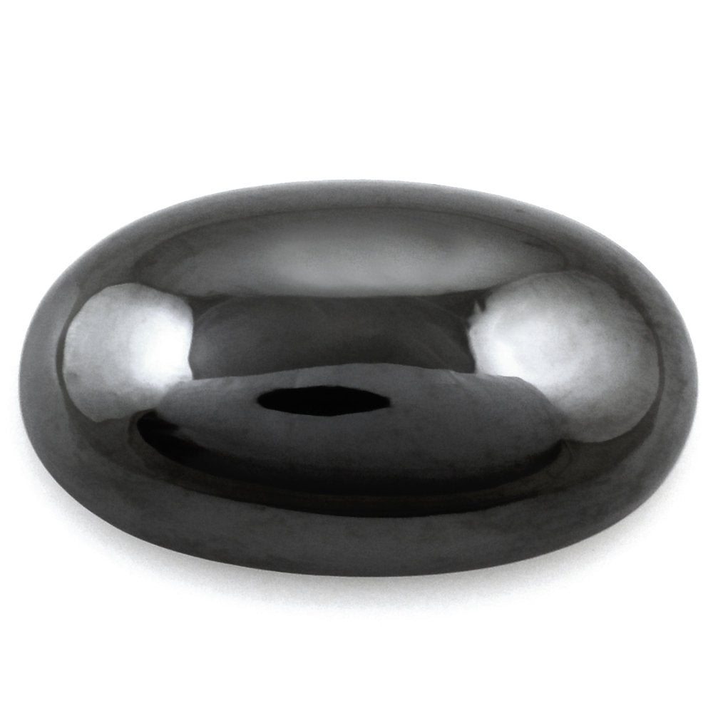 HEMATITE OVAL CAB 18X10.50MM 16.80 Cts.
