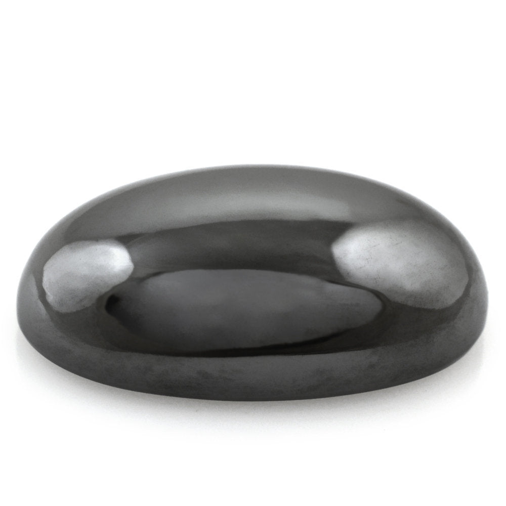 HEMATITE OVAL CAB 18X10.50MM 16.80 Cts.