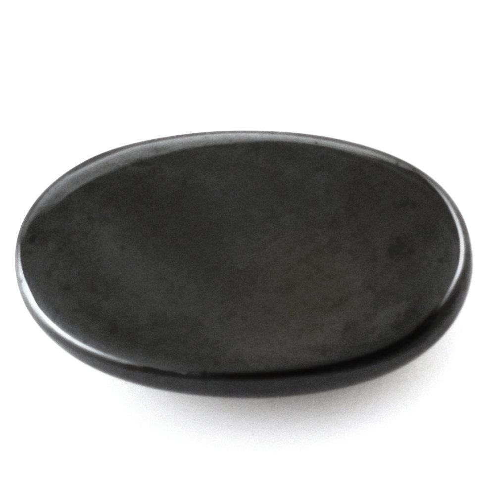 HEMATITE OVAL CAB 18X10.50MM 16.80 Cts.