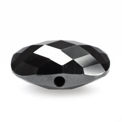 HEMATITE BRIOLETTE CUSHION (HALF DRILL) 13MM 11.75 Cts.
