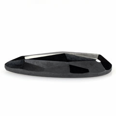 HEMATITE ROSE CUT PEAR CAB 25X8MM 12 Cts.