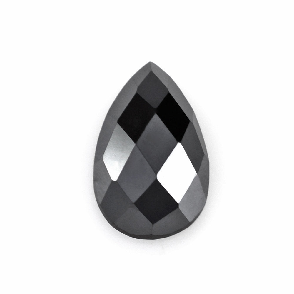 HEMATITE CHECKER PEAR CAB 8X5MM 1.75 Cts.
