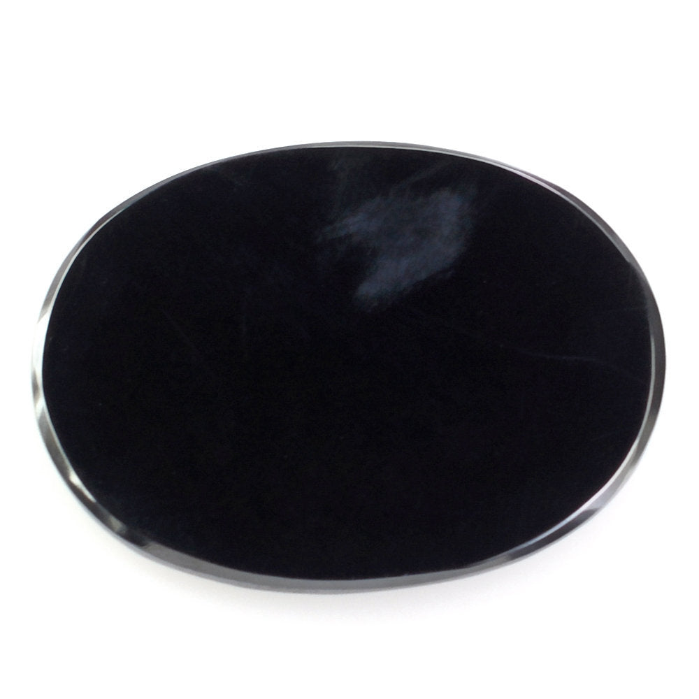 HEMATITE TABLE CUT OVAL CAB 20X14.80MM 11.70 Cts.
