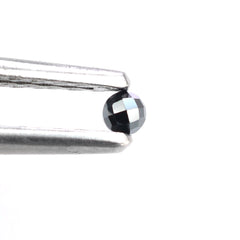 HEMATITE CHECKER ROUND CAB 2MM 0.08 Cts.