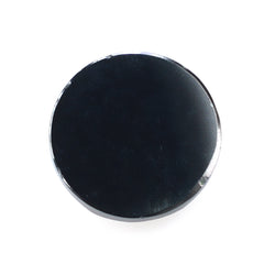HEMATITE ROSE CUT ROUND CAB 8MM 2.58 Cts.