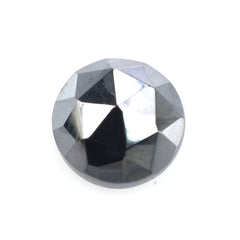 HEMATITE ROSE CUT ROUND CAB 6MM 1.28 Cts.