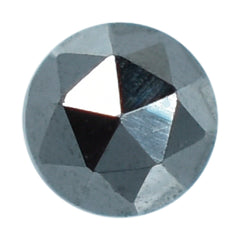 HEMATITE ROSE CUT ROUND CAB 2.50MM (TH. 1.25-1.55MM) 0.12 Cts.