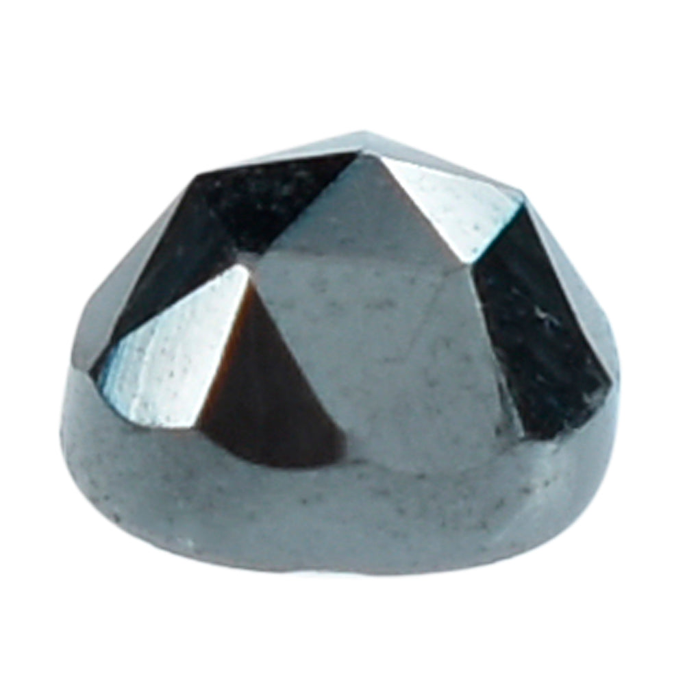 HEMATITE ROSE CUT ROUND CAB 2.50MM (TH. 1.25-1.55MM) 0.12 Cts.