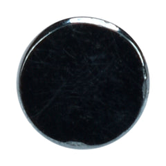 HEMATITE ROSE CUT ROUND CAB 2.50MM (TH. 1.25-1.55MM) 0.12 Cts.