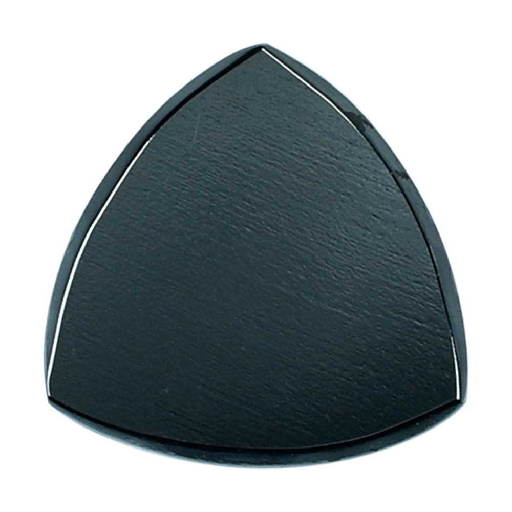 HEMATITE CHECKER CUT TRILLION CAB 10MM 4.50 Cts.