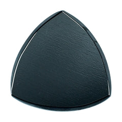 HEMATITE CHECKER CUT TRILLION CAB 10MM 4.50 Cts.