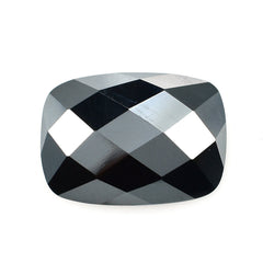 HEMATITE CHECKER CUT CUSHION CAB 14X10MM 8.65 Cts.
