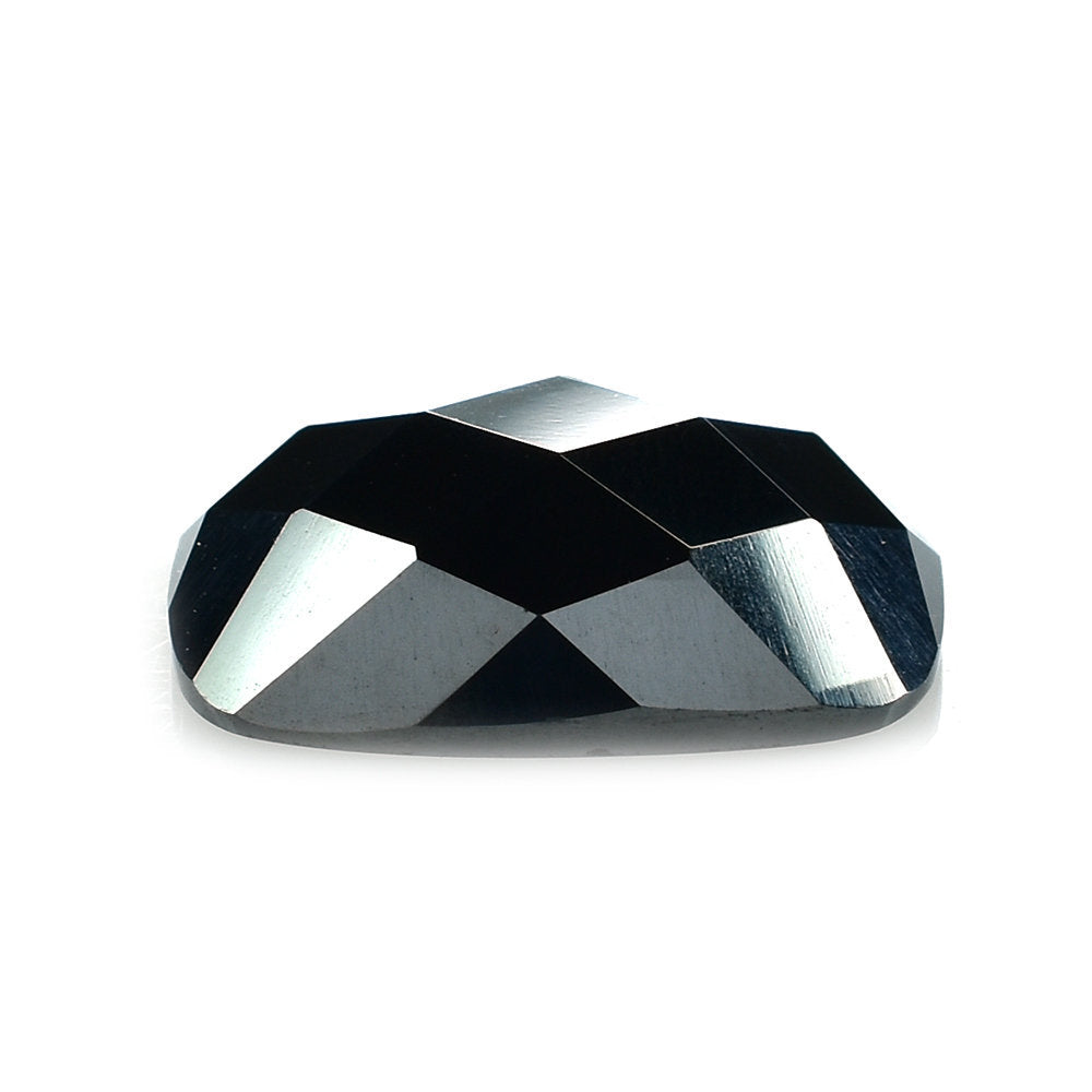 HEMATITE CHECKER CUT CUSHION CAB 14X10MM 8.65 Cts.