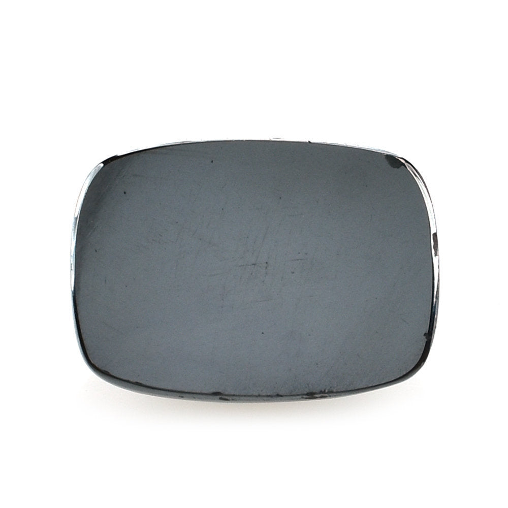 HEMATITE CHECKER CUT CUSHION CAB 14X10MM 8.65 Cts.