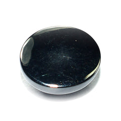HEMATITE PLAIN OVAL CAB 12X10MM 12.12 Cts.