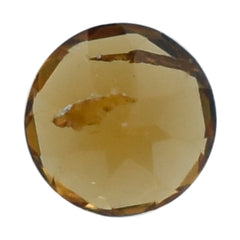 HESSONITE CUT ROUND 3MM 0.13 Cts.