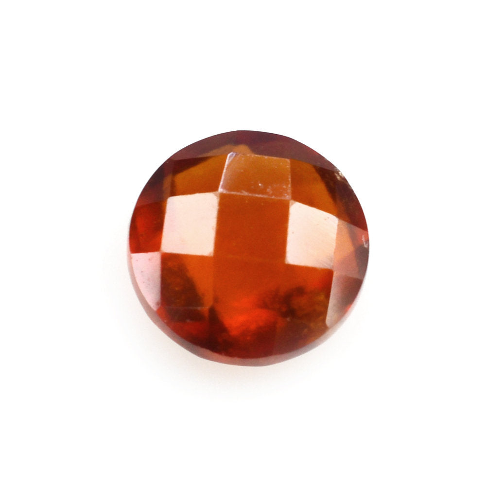 HESSONITE BRIOLETTE ROUND 6MM 1.10 Cts.