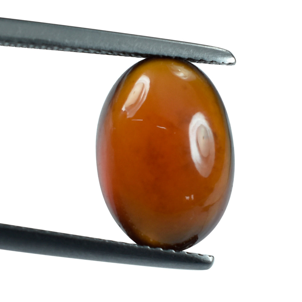HESSONITE OVAL CAB 14X10MM 7.19 Cts.