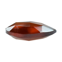 HESSONITE ROSE CUT BRIOLETTE PEAR 12X9MM 3.57 Cts.