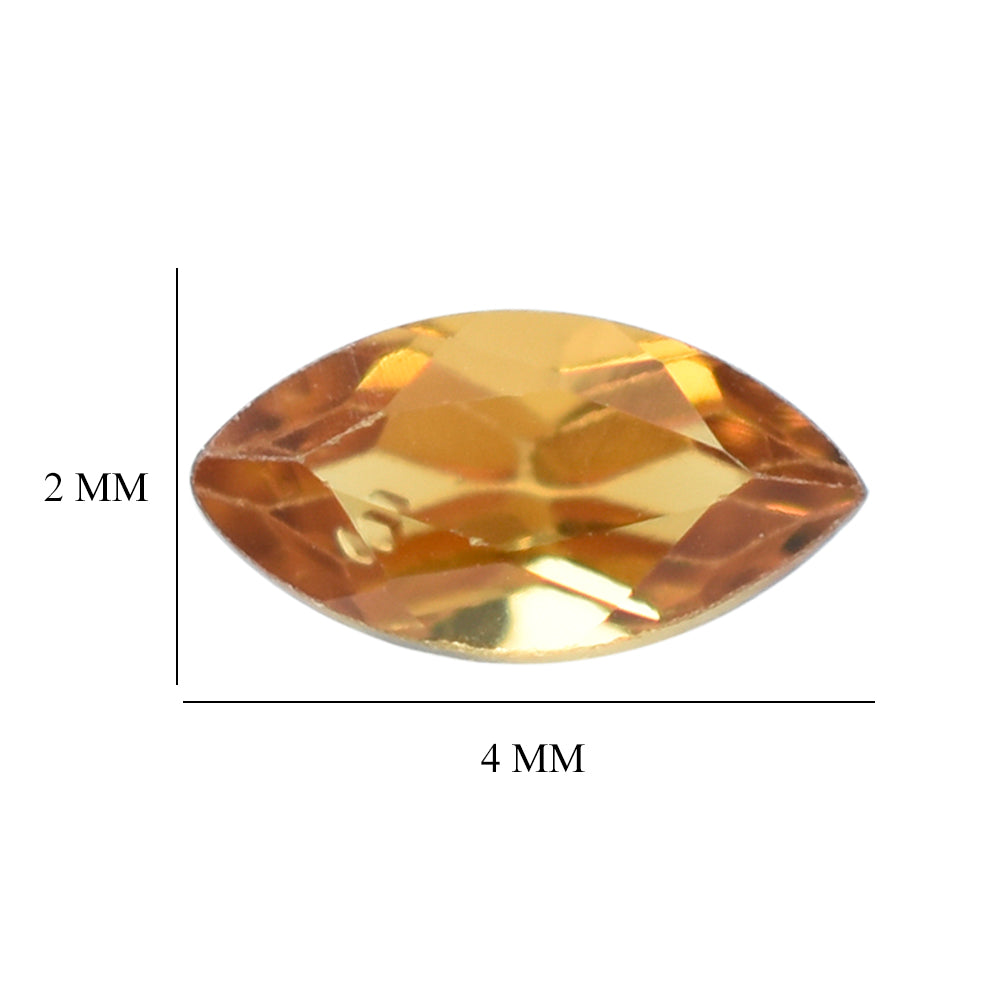 HESSONITE CUT MARQUISE 4X2MM 0.10 Cts.