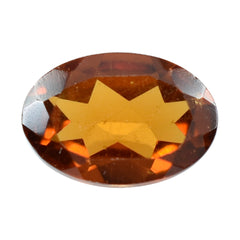 HESSONITE CUT OVAL 6X4MM 0.40 Cts.