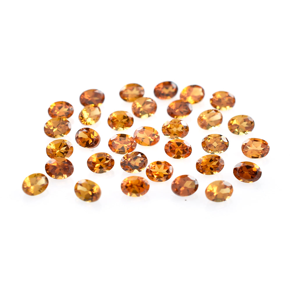 HESSONITE CUT OVAL 4X3MM 0.23 Cts.