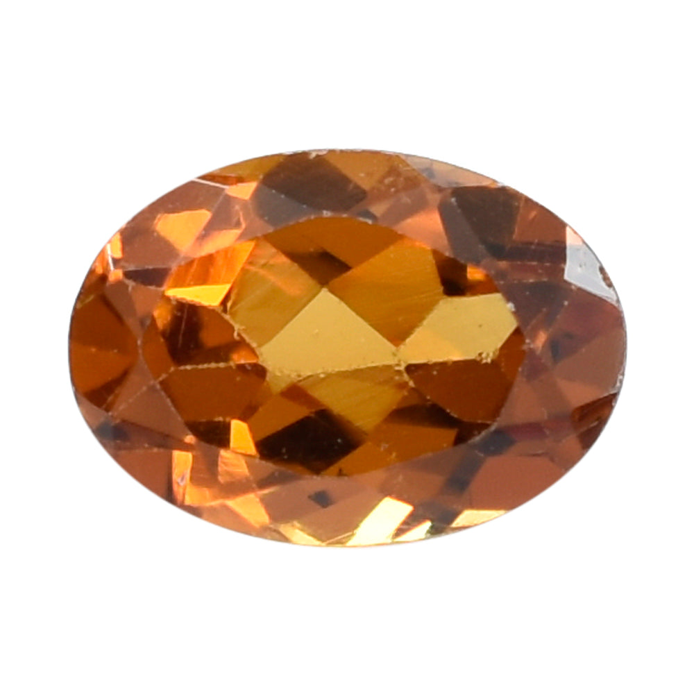 HESSONITE CUT OVAL 7X5MM 0.86 Cts.