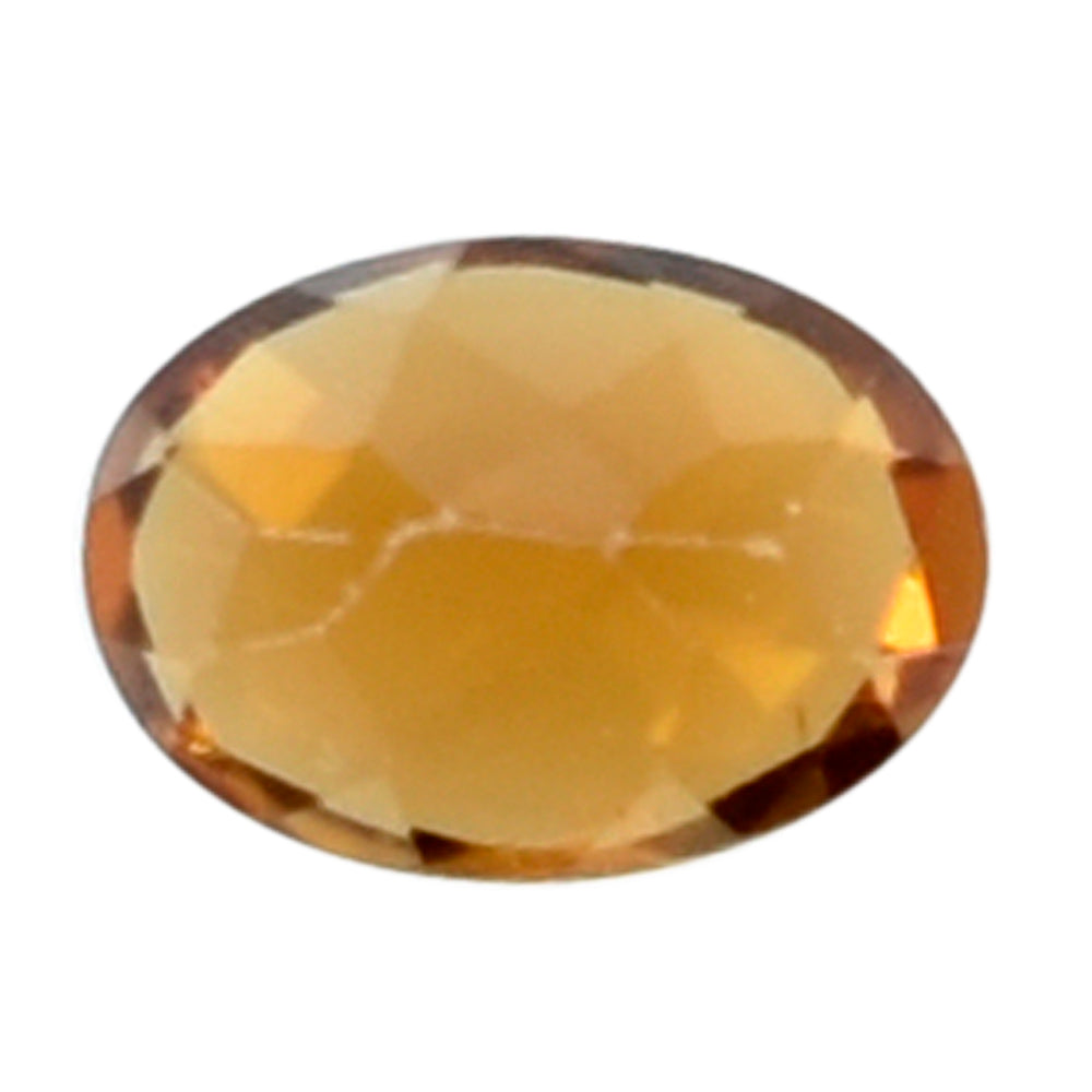 HESSONITE CUT OVAL 7X5MM 0.86 Cts.