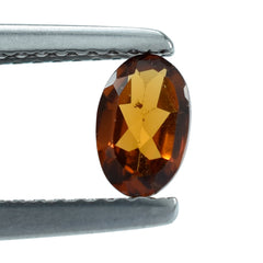 HESSONITE CUT OVAL 6X4MM 0.61 Cts.