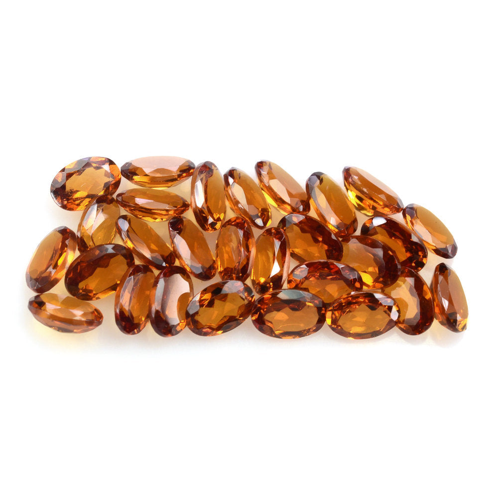 HESSONITE CUT OVAL 6X4MM 0.59 Cts.