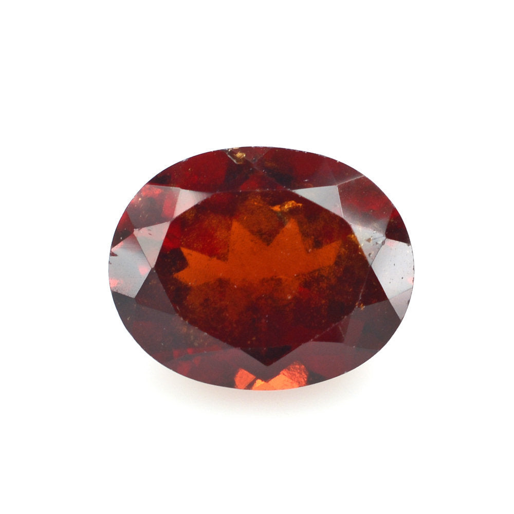 HESSONITE CUT OVAL 10X8MM 3.03 Cts.